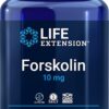 Version 1.0.0 Frente de la botella Forskolin Life Extension
