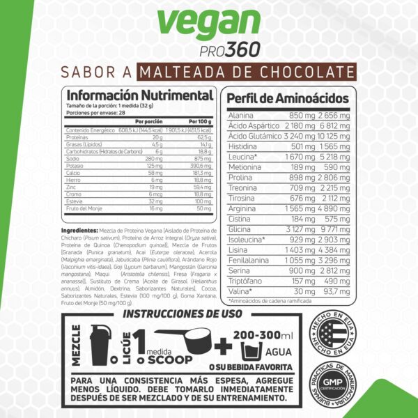 Frasco de proteína vegetal Forzagen