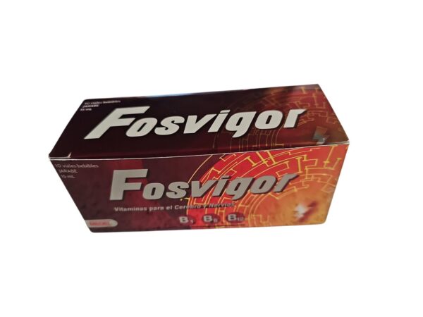 Fosvigor suplemento líquido con B1 B6 B12 para sistema nervioso saludable