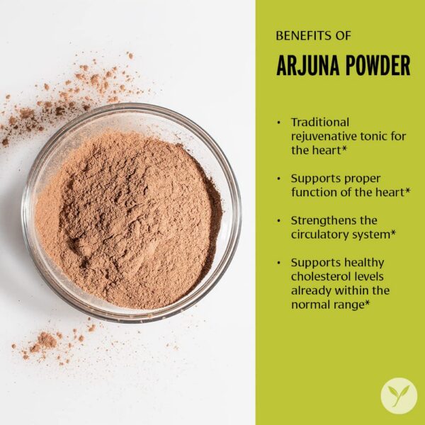 Foto lateral envoltura polvo Arjuna 454g