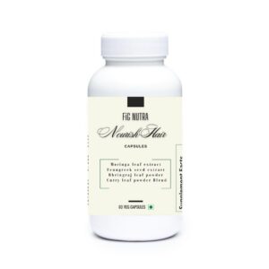 founditgood nourishhair cápsulas cuidado capilar 60 unidades