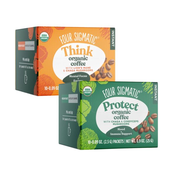 Four Sigmatic mezcla café hongos melena de león chaga y cordyceps