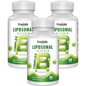 Version 1.0.0 Franguly B Complex liposomal frasco con etiqueta