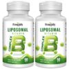 Franguly complejo B liposomal envase frontal 90 softgels