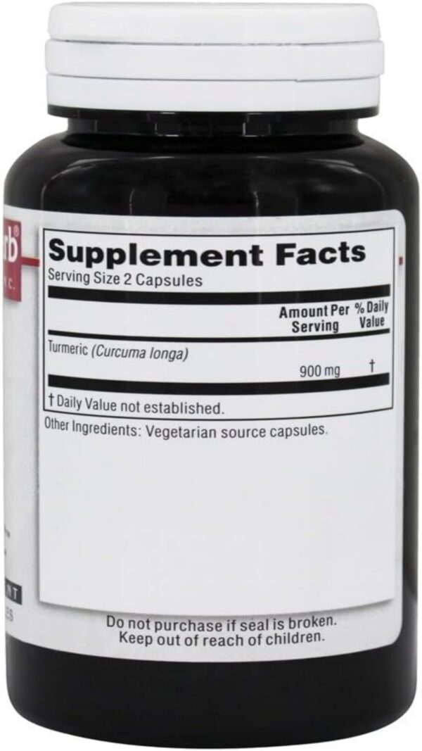 Version 1.0.0 Frasco con 100 cápsulas vegetarianas de cúrcuma 900mg