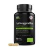 Frasco 100 Supps Ashwagandha 1200mg 60 cápsulas veganas