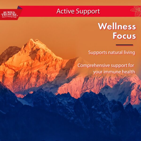 Detalle ingredientes botánicos Buried Treasure ACF para inmunidad