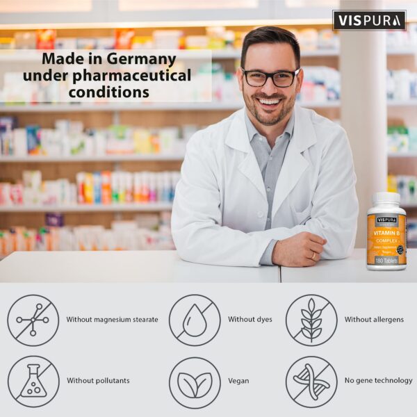 Frasco de 180 tabletas veganas