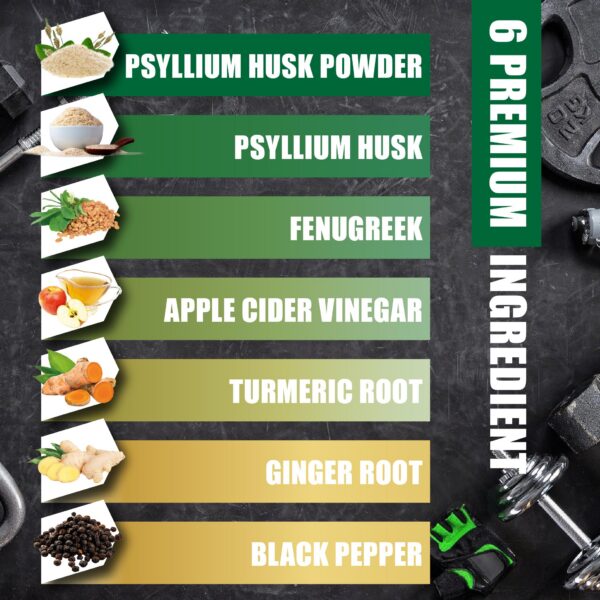 Version 1.0.0 Frasco 240 cápsulas de BMVINVOL fibra psyllium para digestión