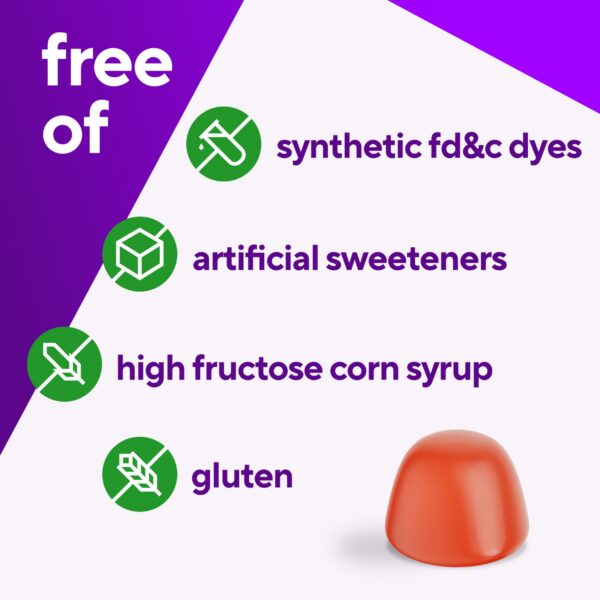 Frasco de 60 gomitas Vitafusion