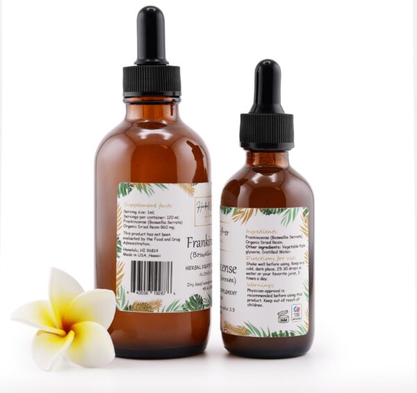 Version 1.0.0 Frasco abierto extracto líquido incienso sin alcohol