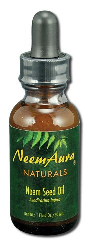 Version 1.0.0 Frasco de aceite tópico de semilla de neem Neem Aura Naturals 1 onza