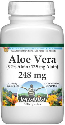 Version 1.0.0 Frasco Aloe Vera 248 mg 100 cápsulas TerraVita