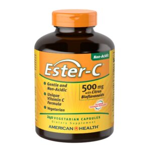Frasco American Health Ester-C 240 cápsulas
