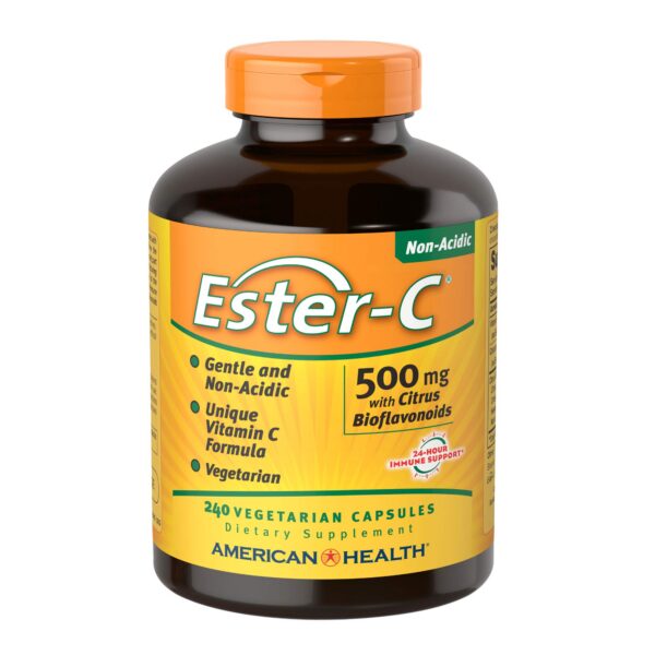 Frasco American Health Ester-C 240 cápsulas