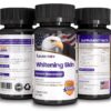 Frasco Amerrition blanqueador piel 60 tabletas calidad certificada