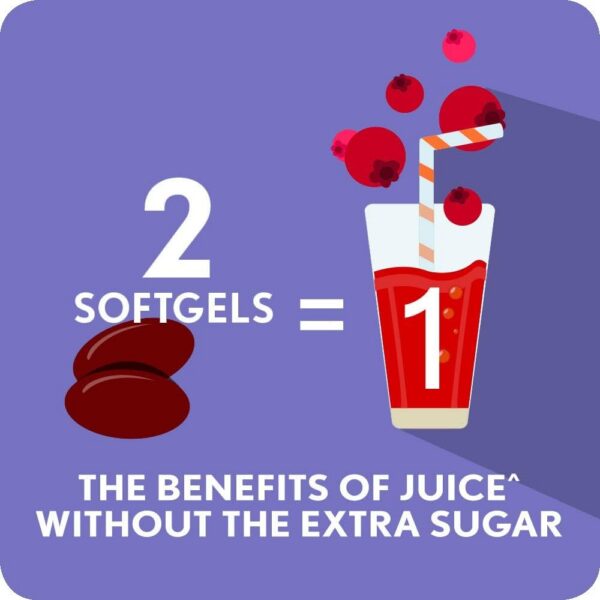 Frasco AZO Cranberry Pro 100 cápsulas blandas para hombres y mujeres