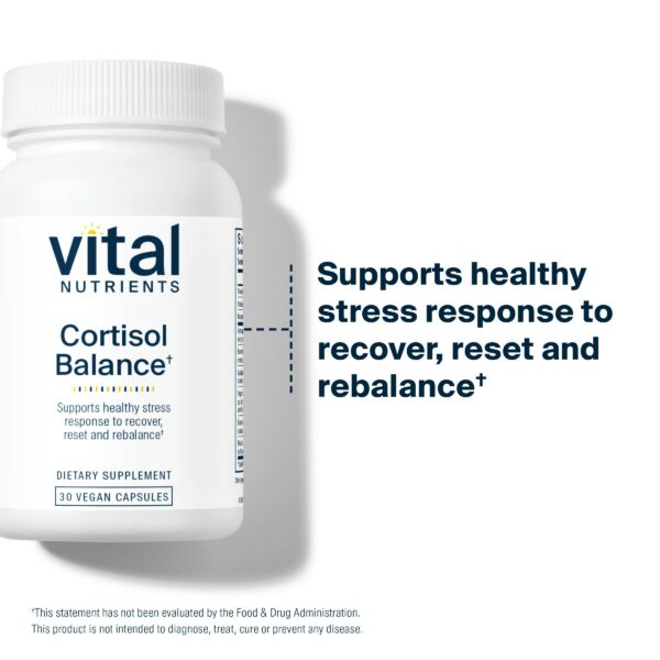 Frasco de Balance de Cortisol Vital Nutrients