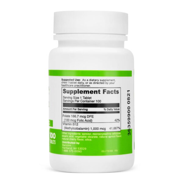 Frasco BariSlim vitaminas B12 plus para post pérdida de peso