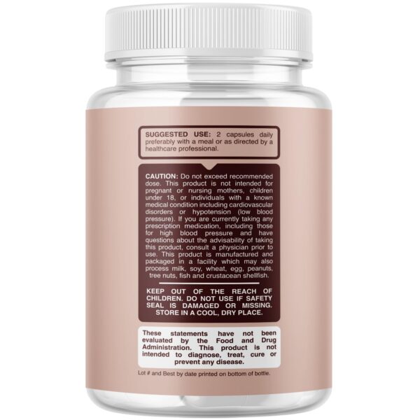 Frasco de Bayas de Espino para corazón saludable