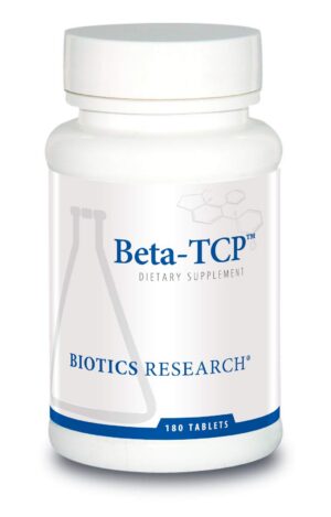 Frasco Beta TCP Biotics Research 180 tabletas