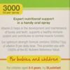 Version 1.0.0 Frasco de BetterYou D3000 vitamina D spray oral