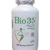 Frasco de Bio35 suplemento nutricional sin gluten 300 cápsulas