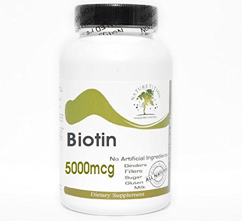 Version 1.0.0 Frasco biotina 5000mcg Naturetition suplemento