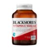 Frasco Blackmores Vitamina E Natural 1000 UI 100 cápsulas color claro