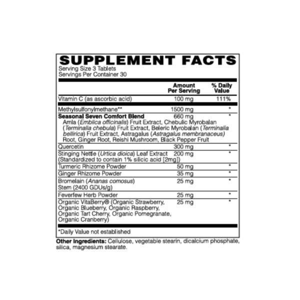 Frasco blanco con etiqueta