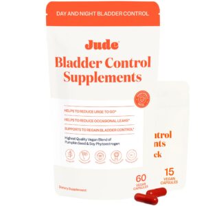 Frasco Blau de suplementos Jude control de vejiga mujer
