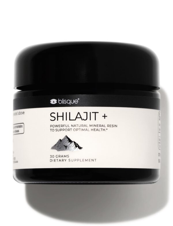 Version 1.0.0 Frasco Blisque Shilajit resina pura Himalaya 30 gramos