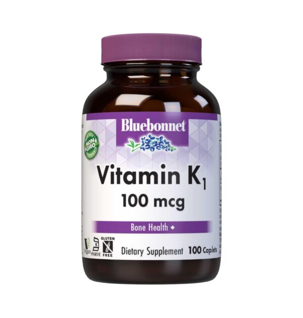 Frasco BlueBonnet Vitamin K1 frente