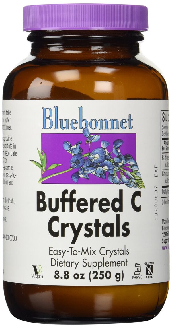 Version 1.0.0 Frasco Bluebonnet vitamina C tamponada antioxidante