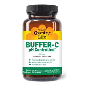 Cápsulas veganas de Buffer-C 500 mg