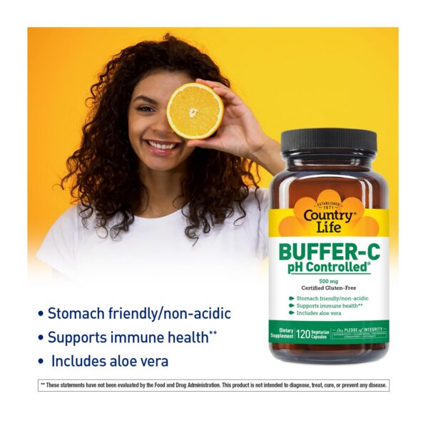 Frasco de Buffer-C de Country Life