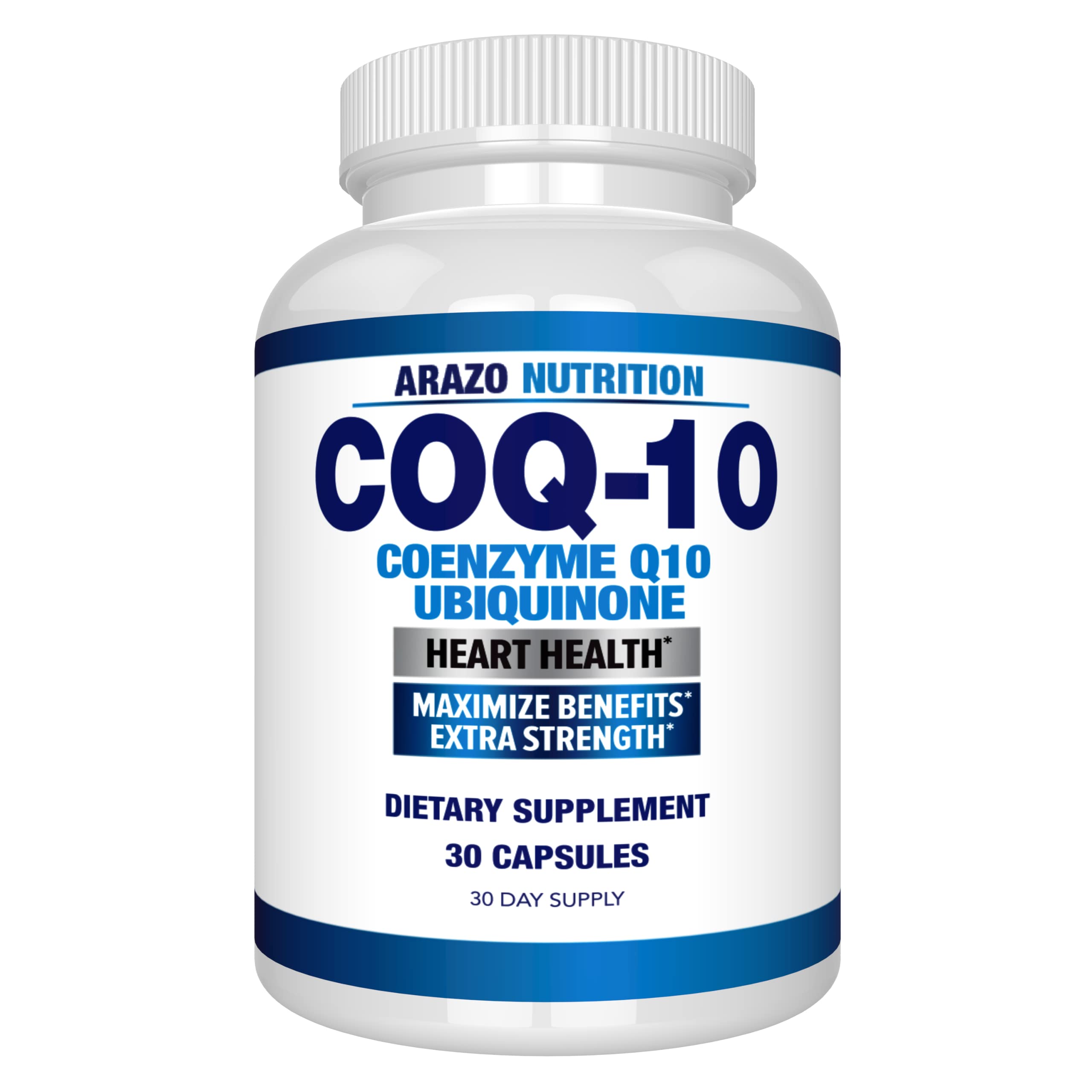 Arazo Nutrition CoQ10 Ubiquinone, 200 mg