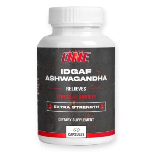 Frasco cápsulas Ashwagandha CLASS ONE 60 unidades