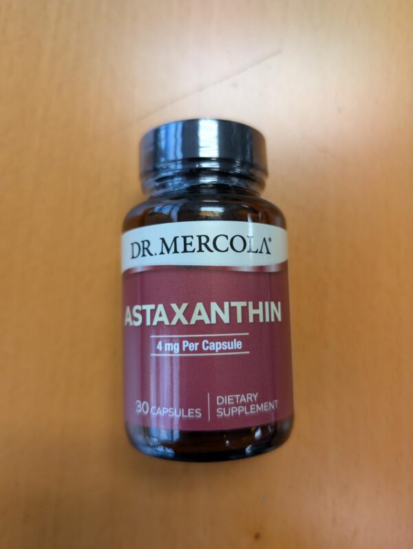 Version 1.0.0 Frasco de cápsulas Astaxantina