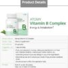 Frasco y cápsulas Atomy B Complex