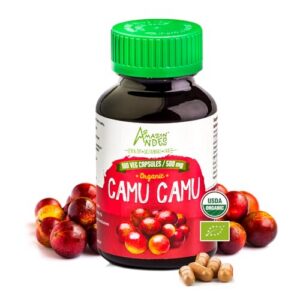 Version 1.0.0 Frasco Cápsulas Camu Camu Amazon Andes
