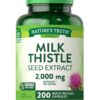 Version 1.0.0 Frasco de cápsulas Cardo Mariano 2000 mg Nature's Truth