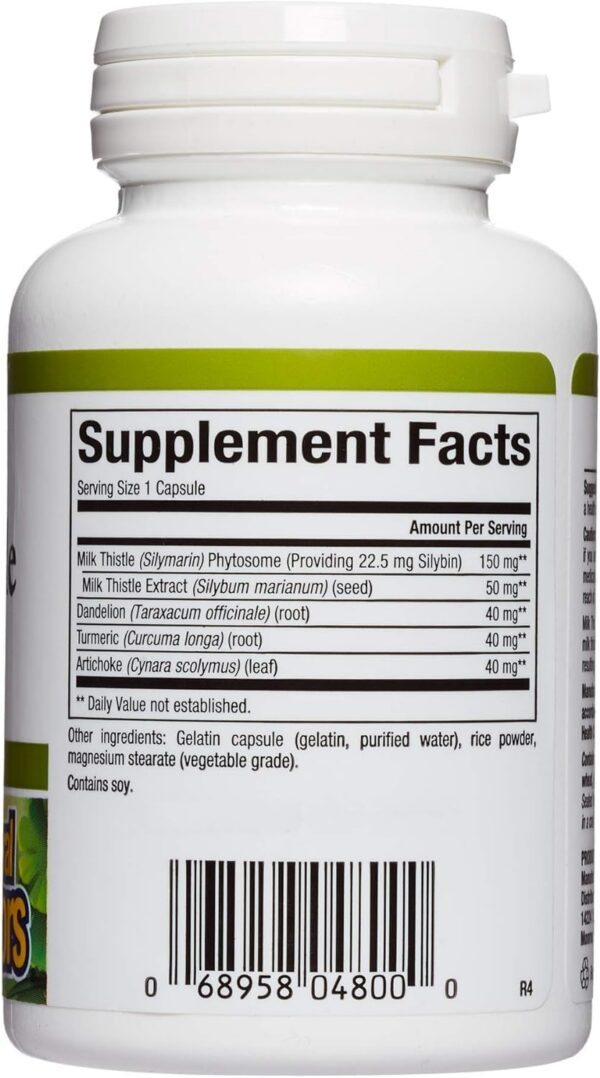 Version 1.0.0 Frasco cápsulas cardo mariano HerbalFactors