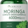 Frasco de cápsulas Carlyle Moringa Oleifera 180 unidades