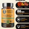 Frasco de cápsulas de Cordyceps y Reishi para apoyo inmunológico