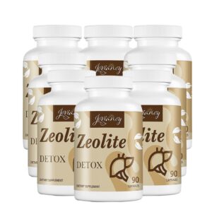 Version 1.0.0 Frasco cápsulas detox Jovianoy con zeolita y carbón activado
