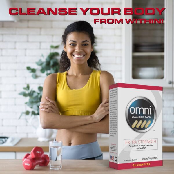 Frasco cápsulas detox rápida cuerpo Wellgenix