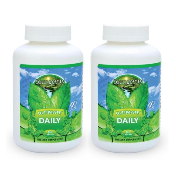 Version 1.0.0 Frasco de cápsulas diarias Youngevity Ultimate Daily 180 unidades
