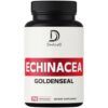 Frasco cápsulas Equinácea Goldenseal 1000mg DEDICAD 240 unidades