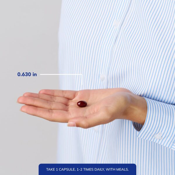 Frasco con cápsulas y etiqueta